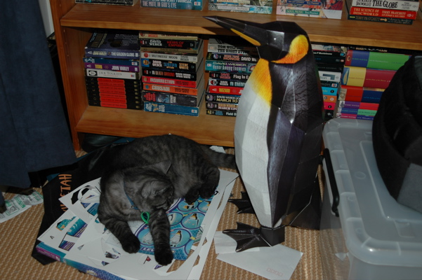 Paper Penguin and Winston